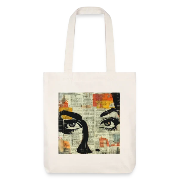 Τσάντα πάνινι με σχέδιο Pop Art #12