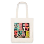 Τσάντα πάνινι με σχέδιο Pop Art #15