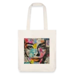 Τσάντα πάνινι με σχέδιο Pop Art #16