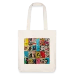 Τσάντα πάνινι με σχέδιο Pop Art #24