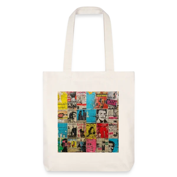 Τσάντα πάνινι με σχέδιο Pop Art #24