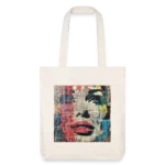 Τσάντα πάνινι με σχέδιο Pop Art #4