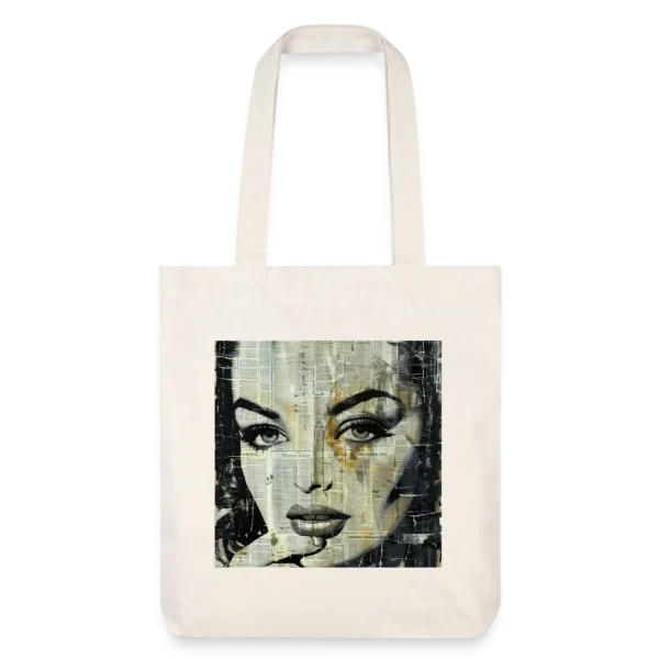 Τσάντα πάνινι με σχέδιο Pop Art #9