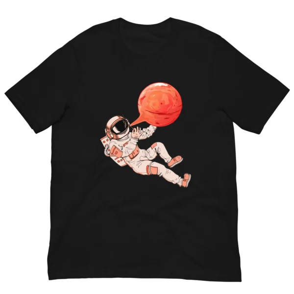 Planet Blowing Bubble T-shirt