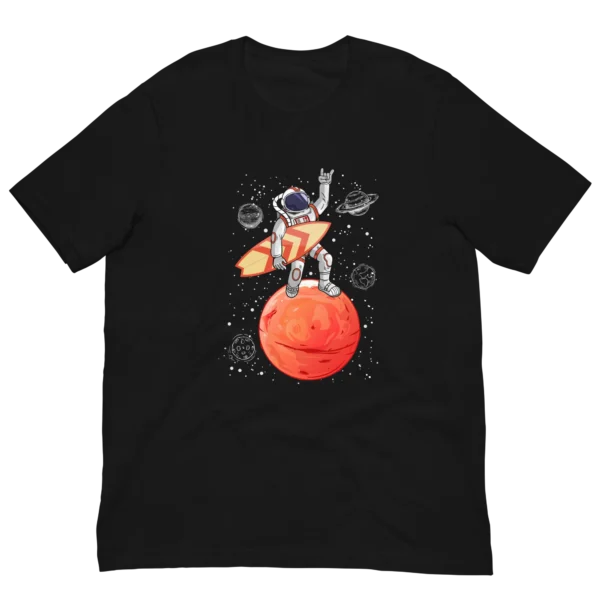 Planet Surfer Astronaut T-shirt